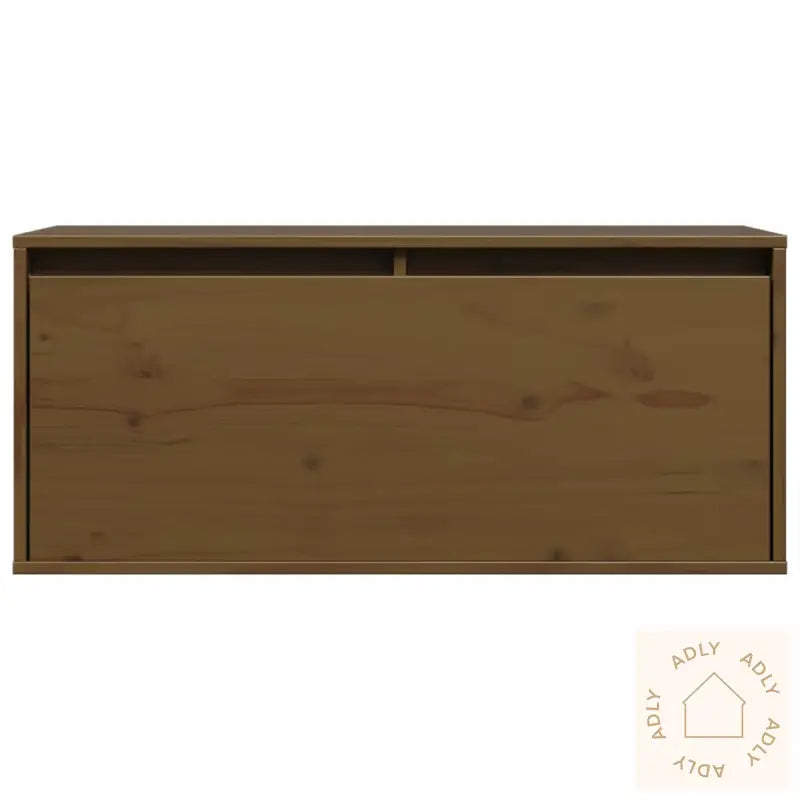 Veggskap Honningbrun 80X30X35 Cm Heltre Furu