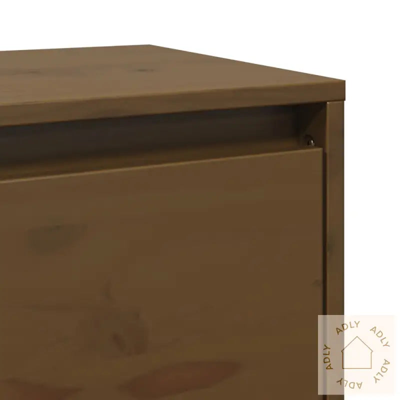 Veggskap Honningbrun 80X30X35 Cm Heltre Furu