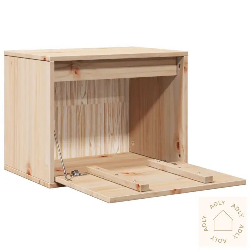 Veggskap 45X30X35 Cm Heltre Furu