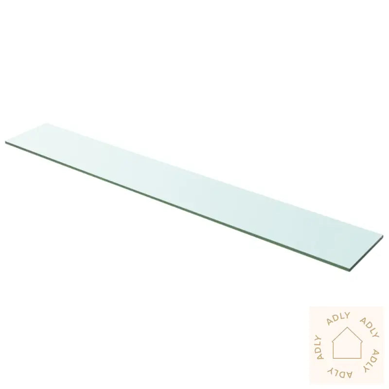 Hyllepanel Klart Glass 100X15 Cm