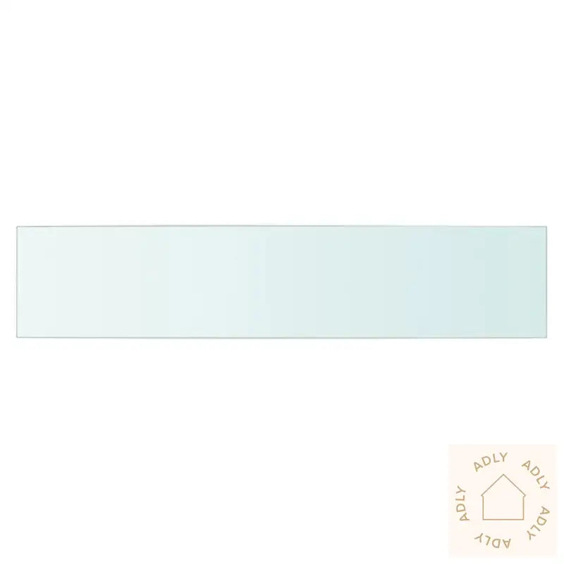 Hyllepaneler 2 Stk Klart Glass 70X15 Cm