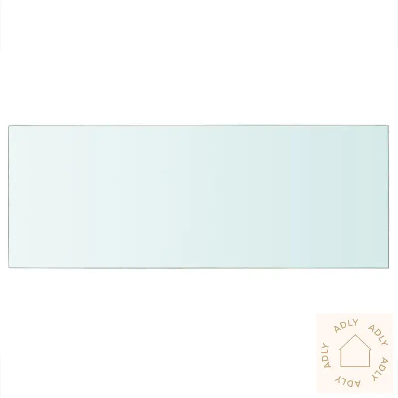Hyllepanel Klart Glass 60X25 Cm