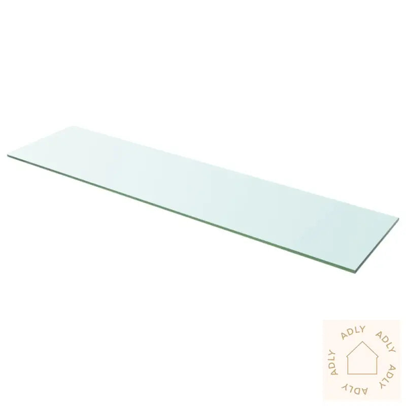 Hyllepanel Klart Glass 100X25 Cm