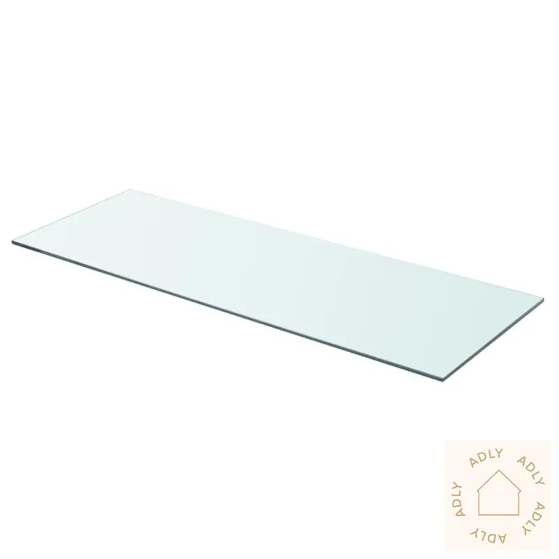 Hyllepaneler 2 Stk Klart Glass 80X30 Cm