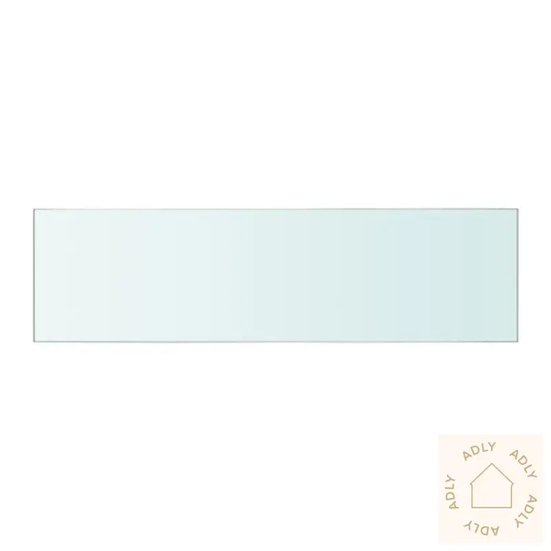 Hyllepaneler 2 Stk Klart Glass 50X12 Cm