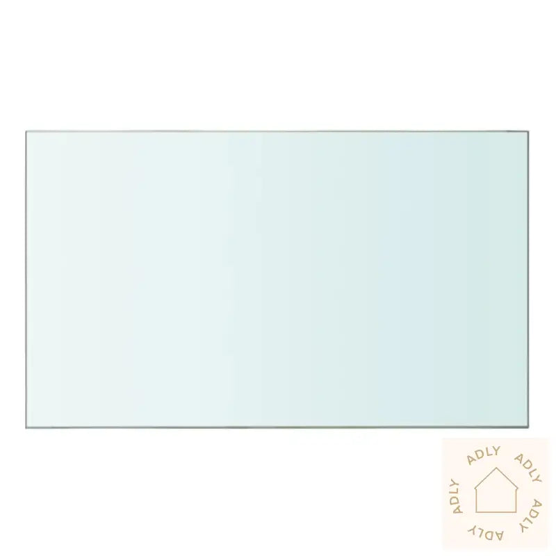 Hyllepaneler 2 Stk Klart Glass 50X30 Cm