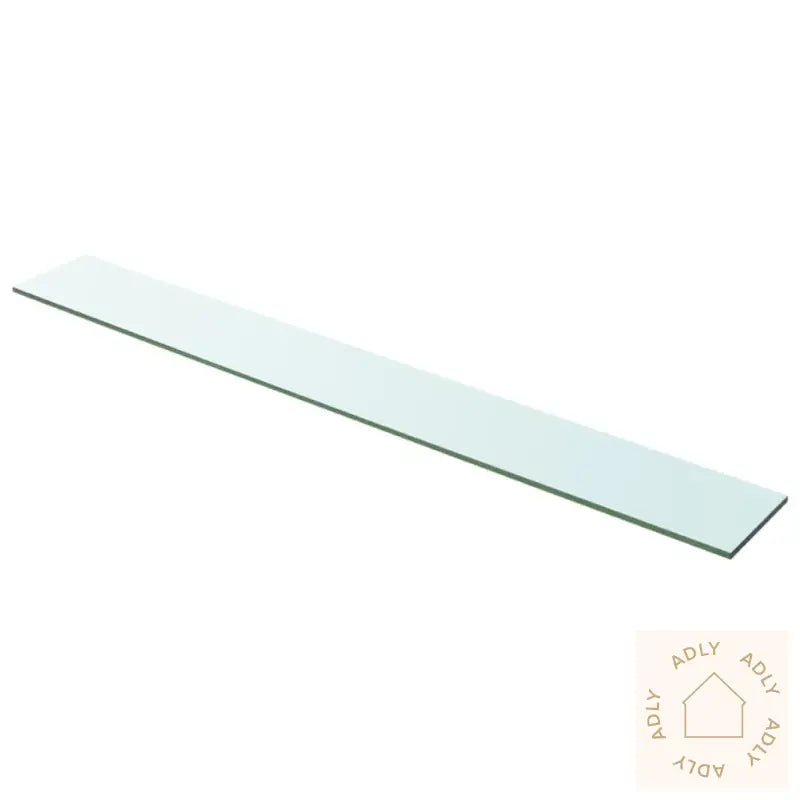Hyllepaneler 2 Stk Klart Glass 100X12 Cm