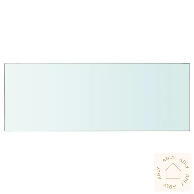 Hyllepaneler 2 Stk Klart Glass 80X30 Cm