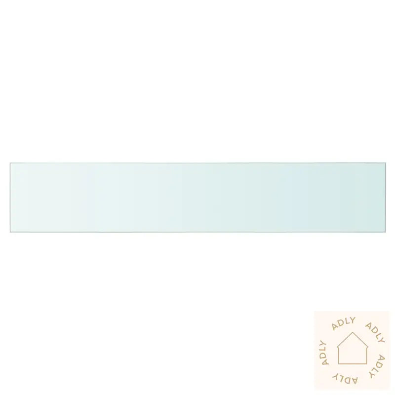 Hyllepanel Klart Glass 70X12 Cm