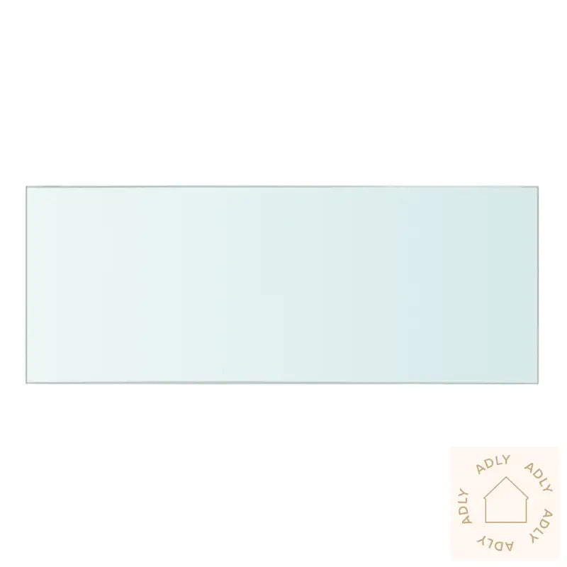 Hyllepaneler 2 Stk Klart Glass 40X15 Cm