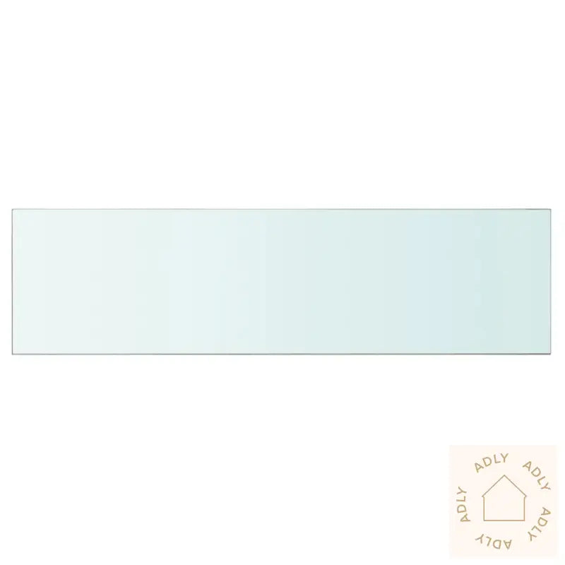 Hyllepanel Klart Glass 110X30 Cm