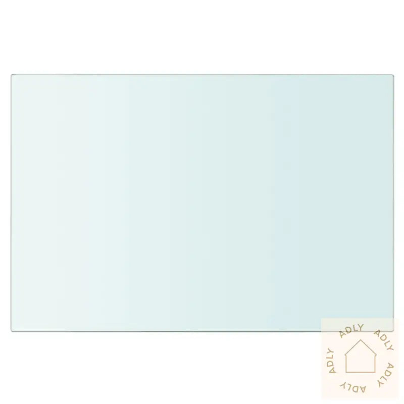 Hyllepaneler 2 Stk Klart Glass 20X25 Cm