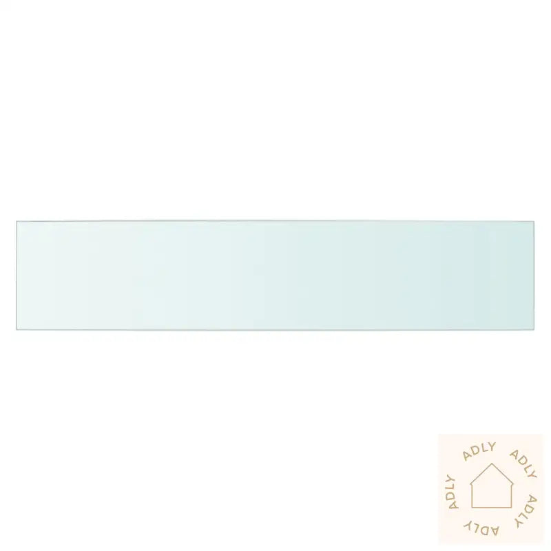 Hyllepanel Klart Glass 70X15 Cm