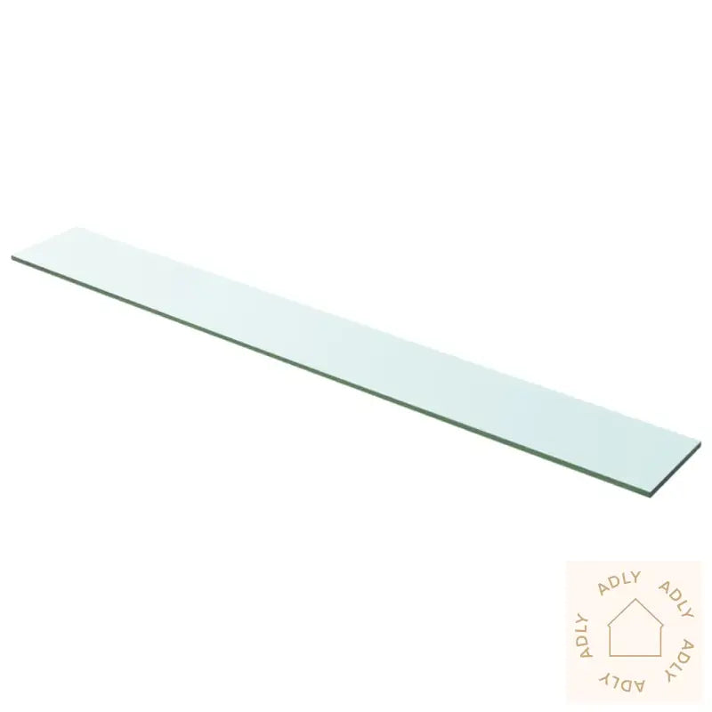 Hyllepanel Klart Glass 100X12 Cm