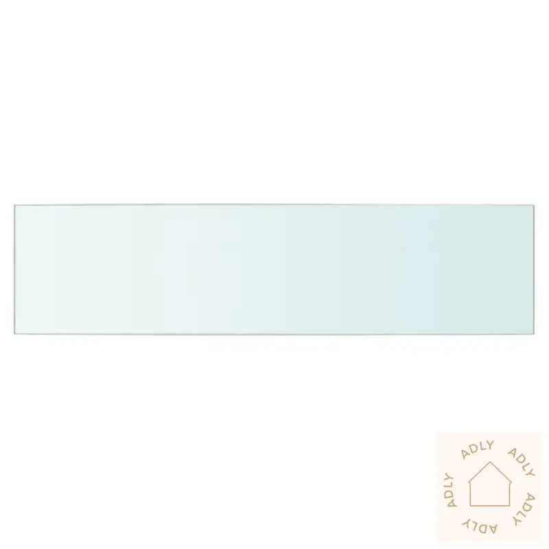 Hyllepanel Klart Glass 60X15 Cm