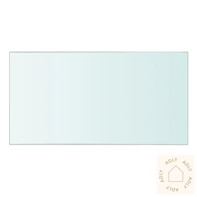 Hyllepaneler 2 Stk Klart Glass 30X12 Cm