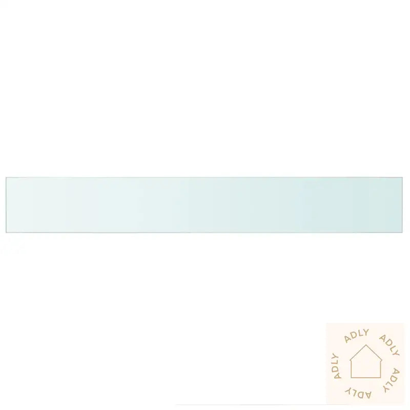 Hyllepanel Klart Glass 90X12 Cm
