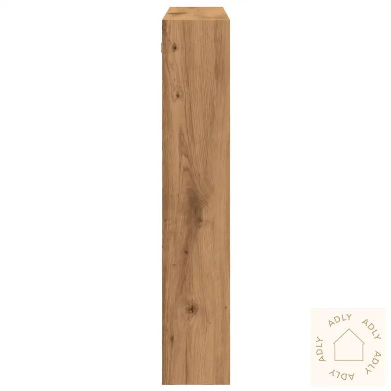 Veggskap Artisan Eik 80X15X80 Cm Konstruert Tre