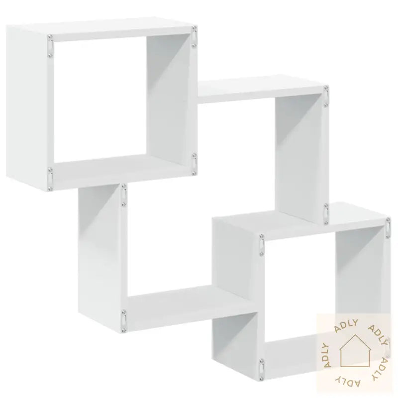 Veggskap 78X18X71 Cm Hvit Konstruert Tre