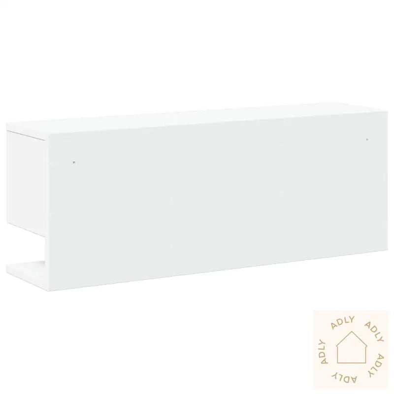 Veggskap 80X20X30 Cm Hvit Konstruert Tre