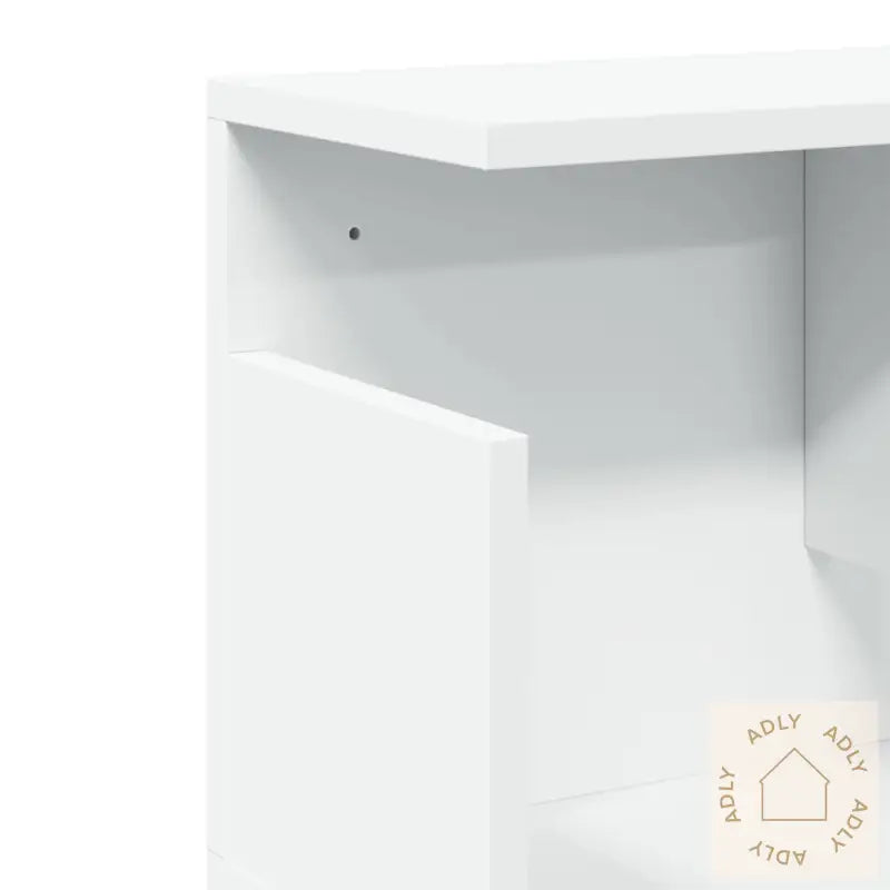 Veggskap 80X20X30 Cm Hvit Konstruert Tre