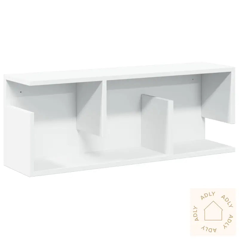 Veggskap 80X20X30 Cm Hvit Konstruert Tre