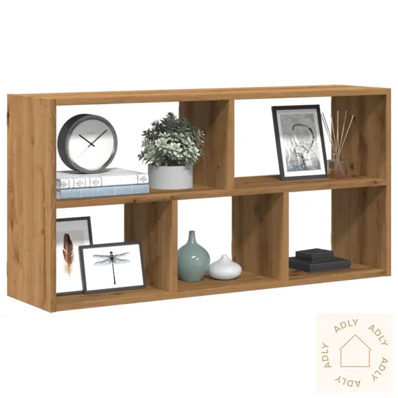 Vegghylle Artisan Eik 100X25X50 Cm Konstruert Tre