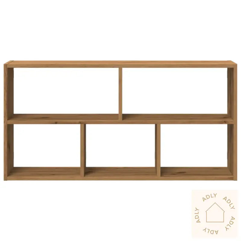 Vegghylle Artisan Eik 100X25X50 Cm Konstruert Tre