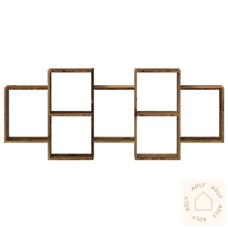 Vegghylle Gammelt Tre 159X18X65 Cm Konstruert Tre