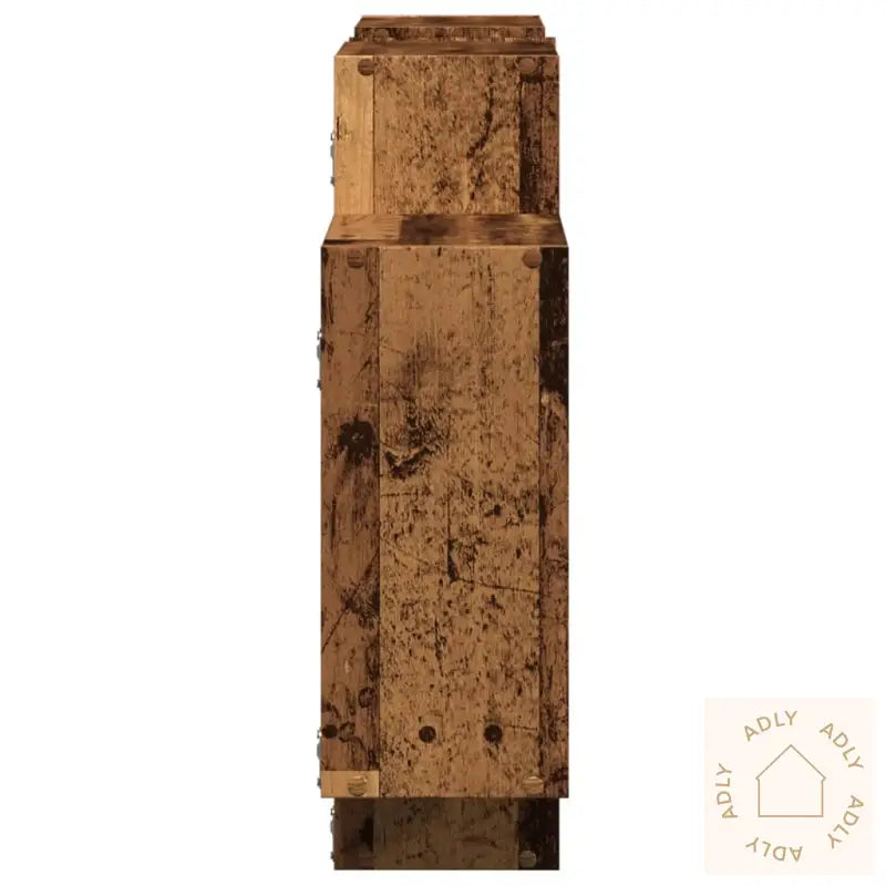 Vegghylle Gammelt Tre 159X18X65 Cm Konstruert Tre