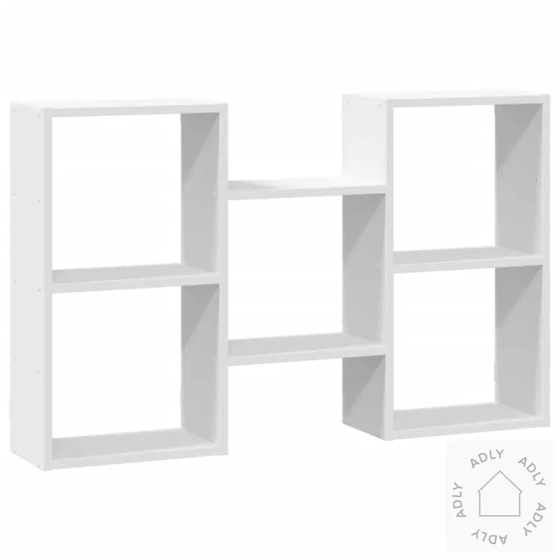 Vegghylle Hvit 96X18X60 Cm Konstruert Tre