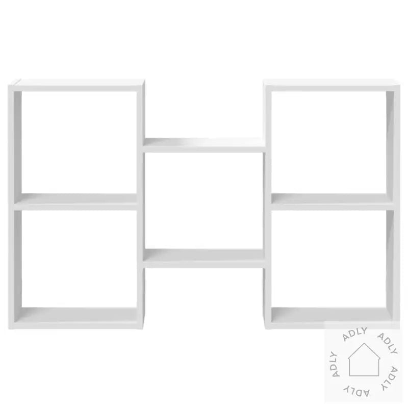 Vegghylle Hvit 96X18X60 Cm Konstruert Tre