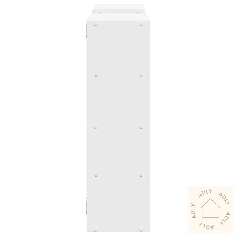 Vegghylle Hvit 96X18X60 Cm Konstruert Tre