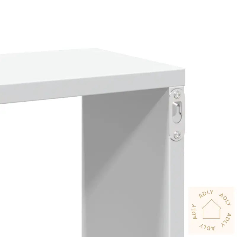 Vegghylle Hvit 167,5X18X68 Cm Konstruert Tre