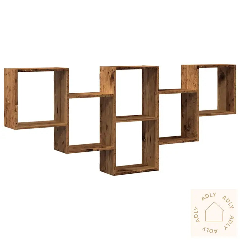 Vegghylle Gammelt Tre 159X18X66 Cm Konstruert Tre