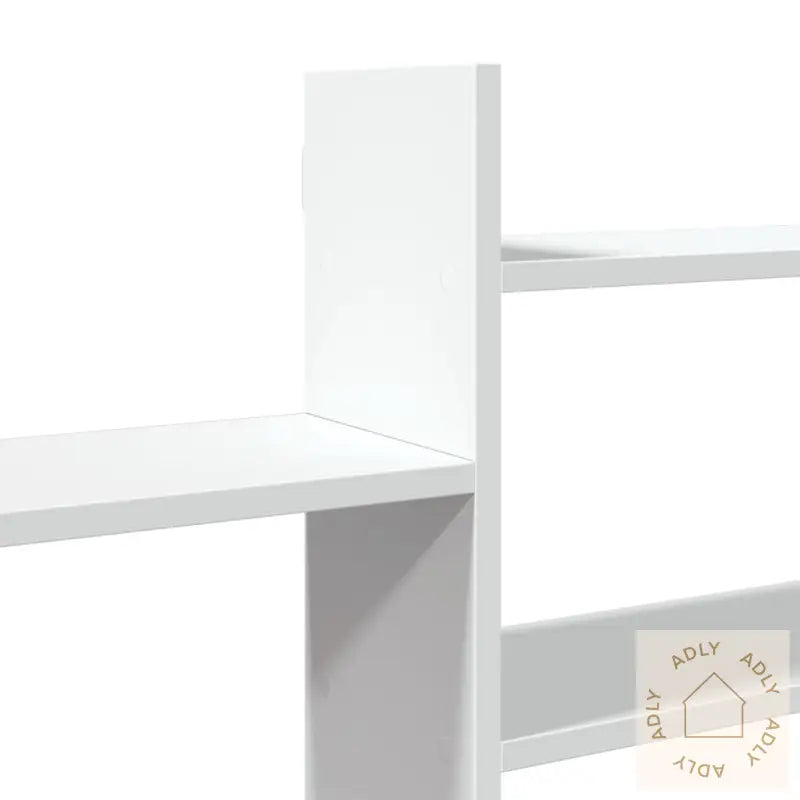 Vegghylle Hvit 167,5X18X68 Cm Konstruert Tre