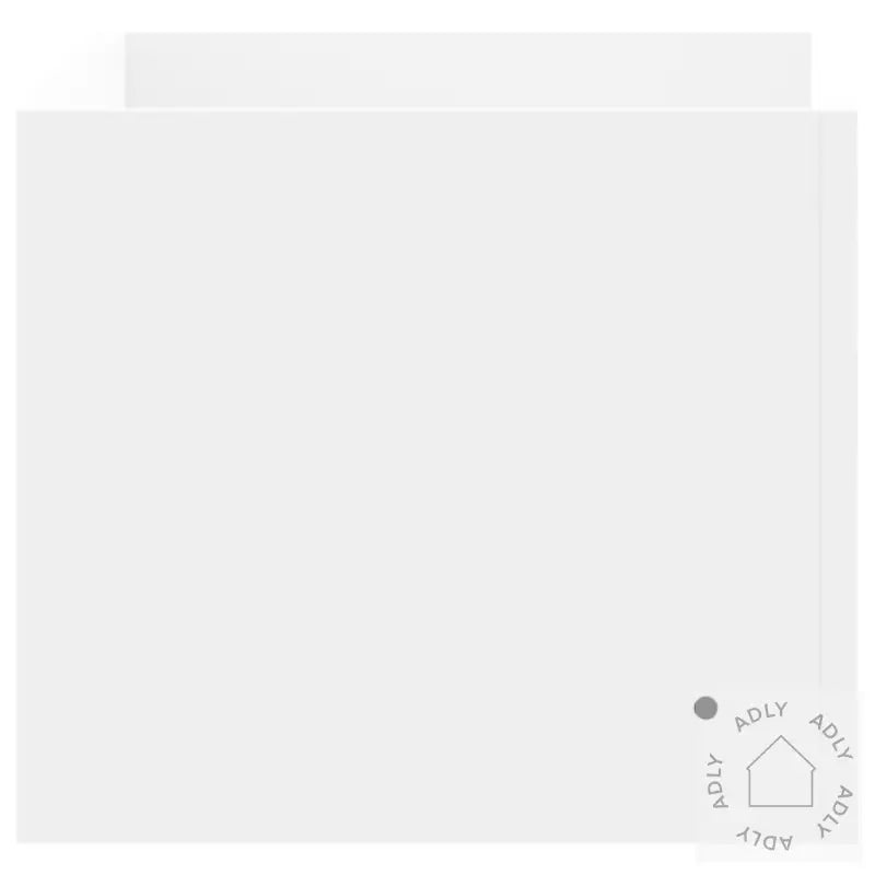 Vegghylle Hvit 70,5X35X30,5 Cm Konstruert Tre