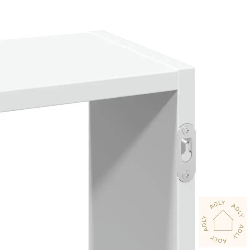 Vegghylle Hvit 159X18X66 Cm Konstruert Tre