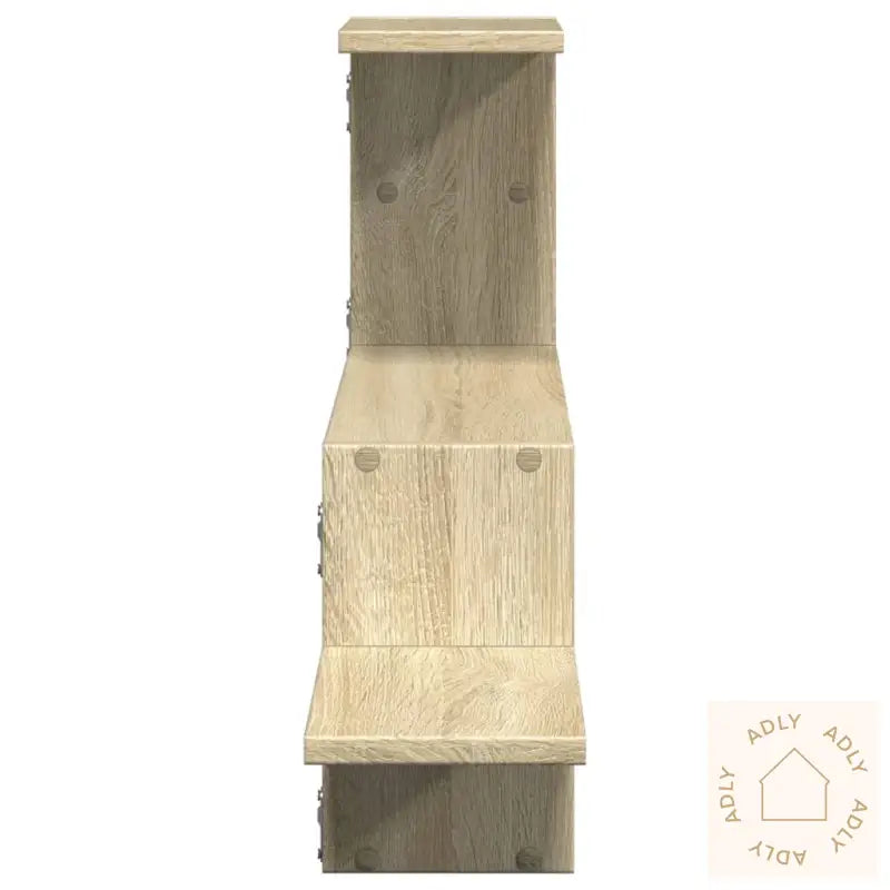 Vegghylle Sonoma Eik 104X15X49 Cm Konstruert Tre