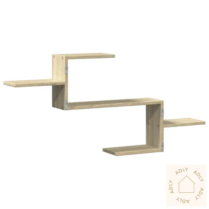Vegghylle Sonoma Eik 104X15X49 Cm Konstruert Tre