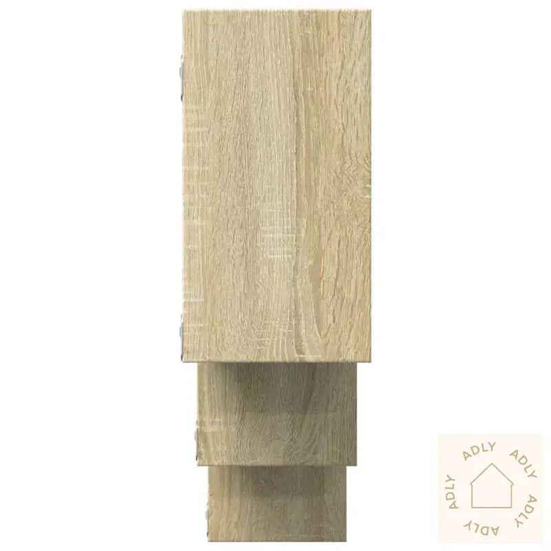 Vegghylle Sonoma Eik 159X18X66 Cm Konstruert Tre