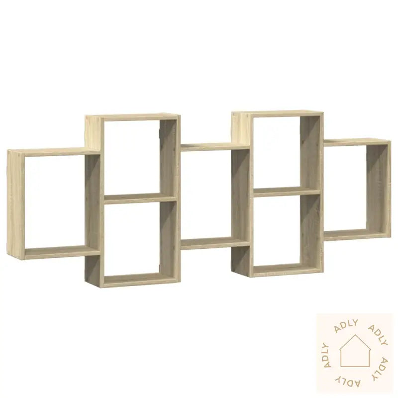 Vegghylle Sonoma Eik 159X18X65 Cm Konstruert Tre