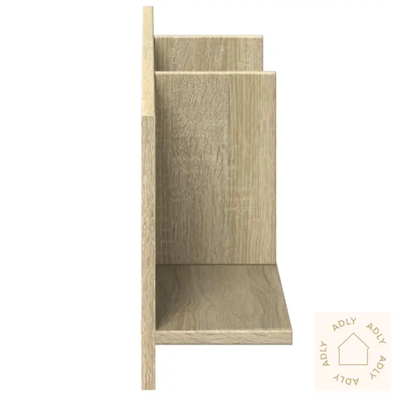 Veggskap 100X16,5X30 Cm Sonoma Eik Konstruert Tre