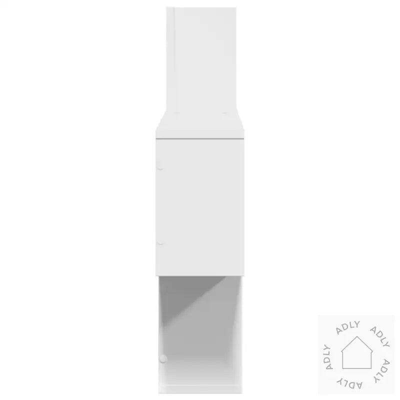 Vegghylle Hvit 100X15X70 Cm Konstruert Tre