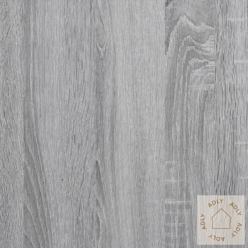 Vegghylle Grå Sonoma 100X35X30,5 Cm Konstruert Tre