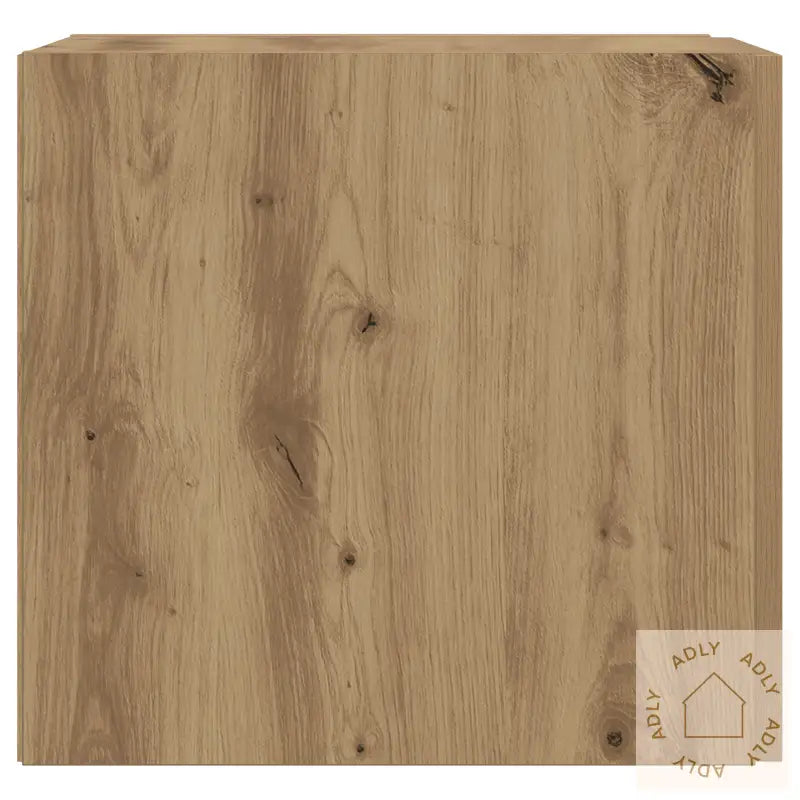 Vegghylle Håndlagd Eik 30X42.5X40 Cm Behandlet Tre