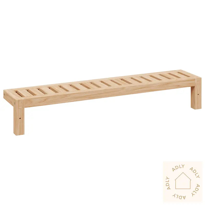 Vegghengt Hyllen 62X10X12,5 Cm Solid Tre Valnøtt