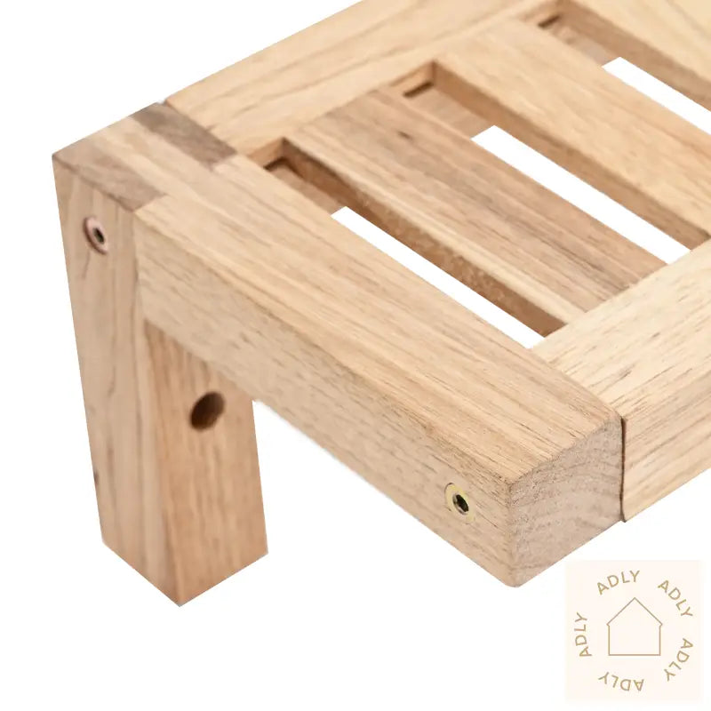 Vegghengt Hyllen 62X10X12,5 Cm Solid Tre Valnøtt