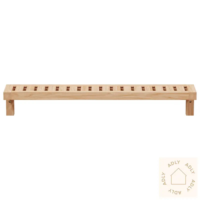 Vegghengt Hyllen 62X10X12,5 Cm Solid Tre Valnøtt