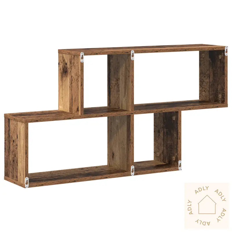 Vegghylle Gamle Tre 100X20X53 Cm Ingeniørtre
